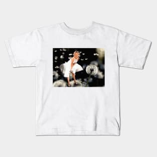 Pin-up Loves Nature - Marilyn 4 Kids T-Shirt